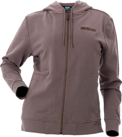 Neve Zip Up Hoodie Smoky Mauve 2x