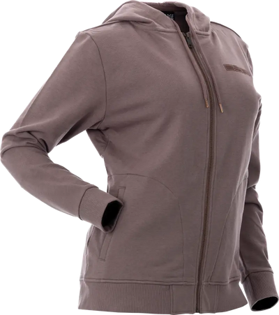 Neve Zip Up Hoodie Smoky Mauve 2xs