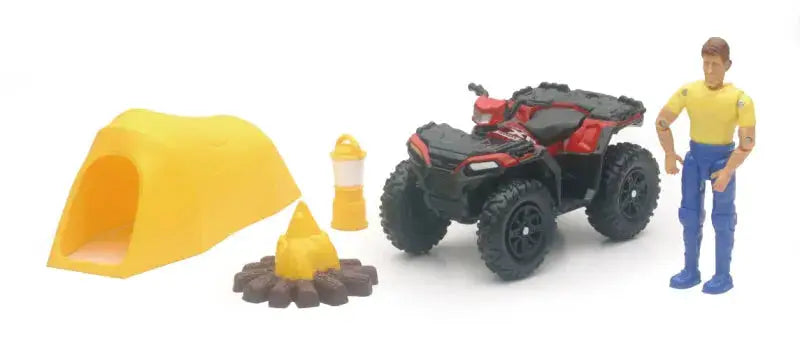 New Ray Toys Polaris Sportsman XP1000 Camping Set/ Scale - 1:18 - Apparel