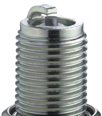 Metal spark plug with threaded body from NGK Standard Spark Plug Box of 4