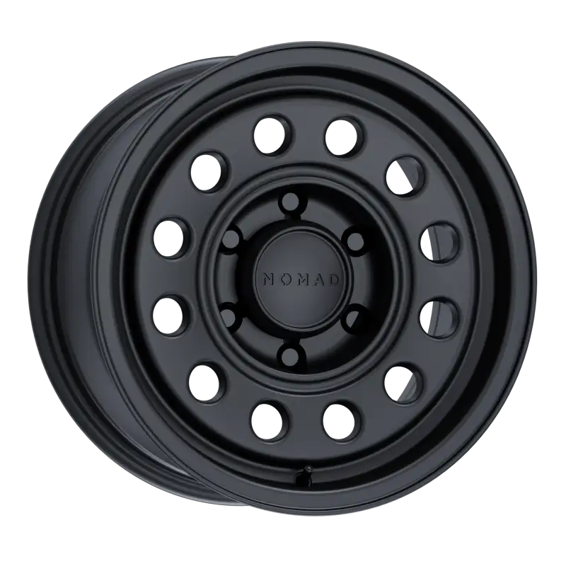 Nomad N501SB Convoy 16x8in / 6x139.7 BP / -10mm Offset / 106.1mm Bore - Satin Black Wheel