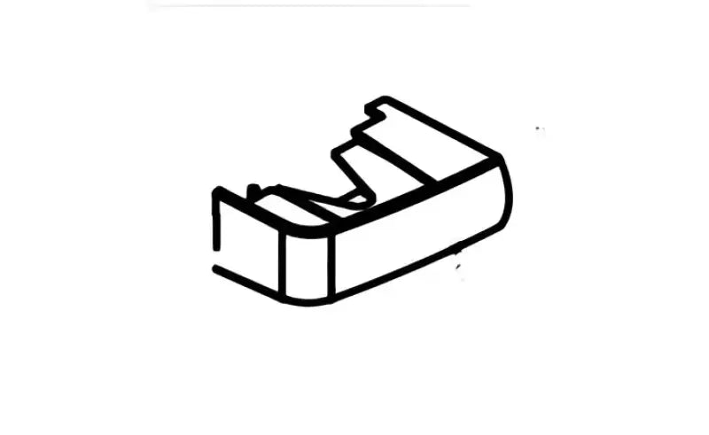 628579 Refrigerator Door Hinge Cover