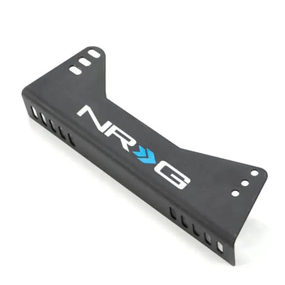 NRG Bucket Seat Side Bracket - 2pc with NRG Logo, Durable Construction, Easy Installation, Enhanced Stability, Stylish Branding, Compatible with Various Bucket Seats.
