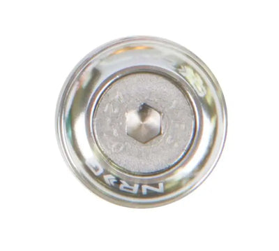 NRG NRG Fender Washer Kit w/Rivets For Metal (Silver) - Set of 10