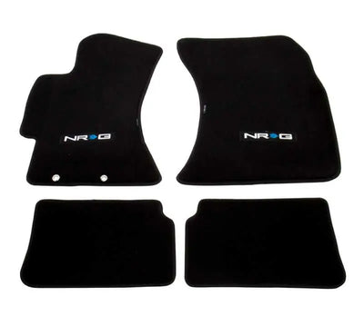 NRG NRG Floor Mats - 2009-2011 Subaru Impreza WRX/STi (NRG Logo) - 4pc.