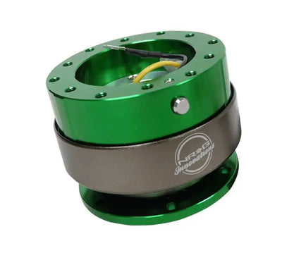 NRG NRG Quick Release Gen 2.0 - Green Body / Green Ring