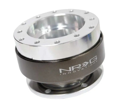 NRG Quick Release Gen 2.0 - Silver Body / Chrome Ring SFI Spec 42.1 