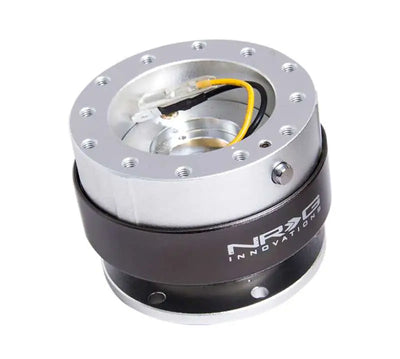 NRG NRG Quick Release Gen 2.0 - Silver Body / Titanium Chrome Ring