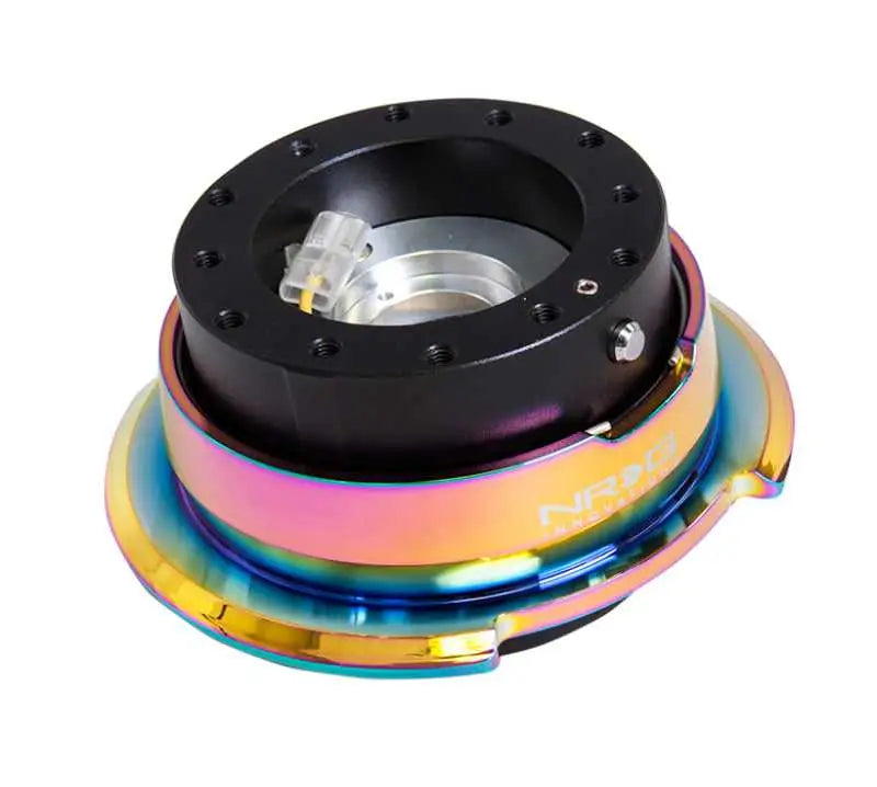 NRG Quick Release Gen 2.8 - Black Body / Neochrome Ring 