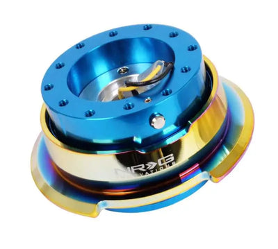 NRG Quick Release Gen 2.8 - Blue Body / Neochrome Ring 