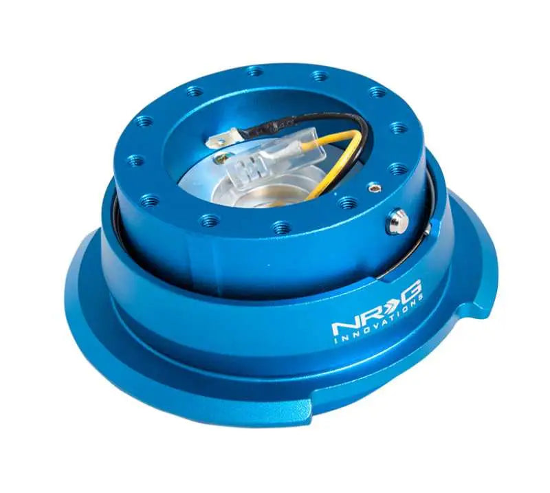 NRG NRG Quick Release Kit Gen 2.8 - Blue / Blue Ring
