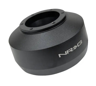 NRG Short Hub Adapter 97-02 Ford F150 in black finish, featuring the NRG logo