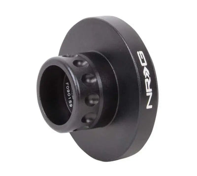 NRG Short Spline Adapter - Polaris RZR / Ranger (Secures w/OEM Lock Nut / Fits Quick Lock) - Black 