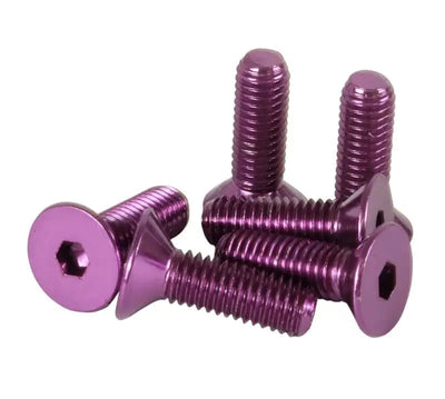 NRG Steering Wheel Screw Upgrade Kit (Conical) - Purple 