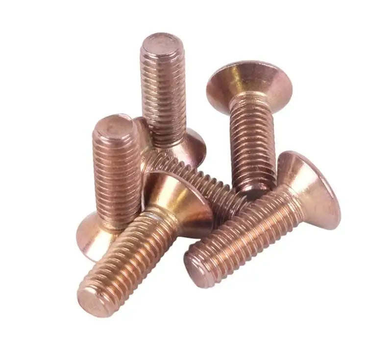 NRG Steering Wheel Screw Upgrade Kit (Conical) - Rose Gold 
