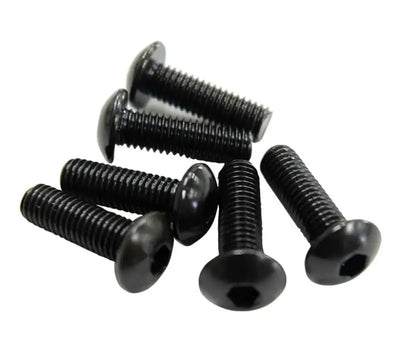 NRG Steering Wheel Screw Upgrade Kit (Flat) - Black 