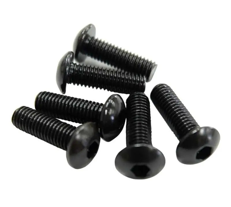 NRG NRG Steering Wheel Screw Upgrade Kit (Flat) - Black