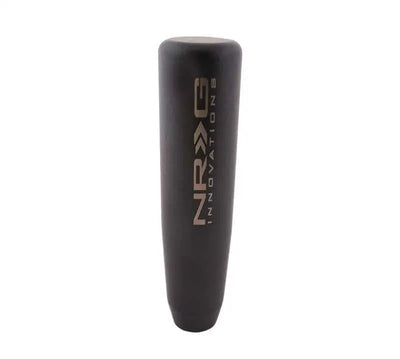 NRG NRG Universal Short Shifter Knob - 5in. Length / Heavy Weight 1.27Lbs. - Black Wrinkle Finish