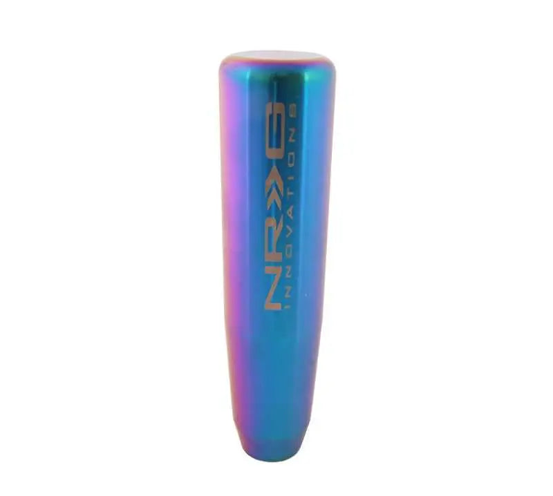 NRG Universal Short Shifter Knob - 5in. Length / Heavy Weight 1.27Lbs. - Multi Color/Neochrome 