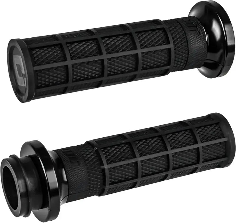Odi V31HCW-BB-R Lock On Waffle Style Black/Red For Cable Throttle - Grips
