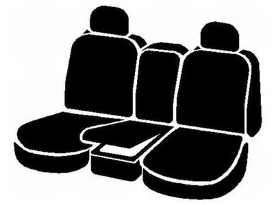 OE38-36 CHARC FIA OE front 40/20/40 seat cover for three-seater black car