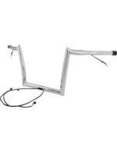 OEMPW-15L-16 C Baggernation 16 Inch Oem Monkey Bar Pre Wired Chrome `15-Up Fltr - RV and Auto Parts
