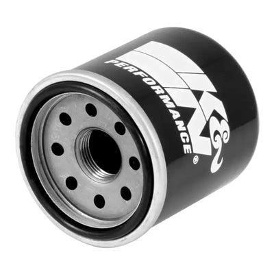 Oil Filter Canister Style; High Flow Premium Media; With Anti Drain Back Valve; Bypass 17 Millimeter Removal Nut; 2.688