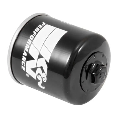 Oil Filter Canister Style; High Flow Premium Media; With Anti Drain Back Valve; Bypass 17 Millimeter Removal Nut; 2.688