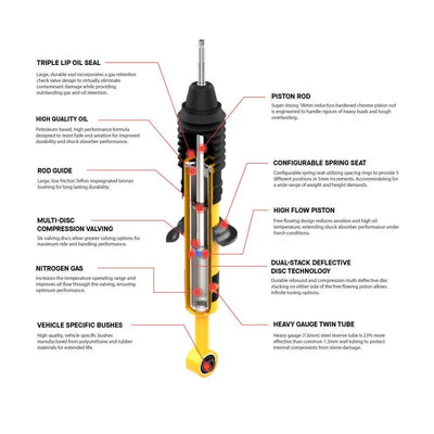 ARB / OME Pre 97 Front Nitrocharger Plus Shock Hilux - Old Man Emu