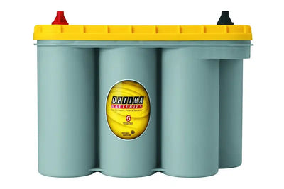 Gray Optima D31T Yellow Top battery with red and black terminals