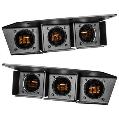 Oracle High 21-22 Ford Bronco Triple LED Fog Light kit for Steel Bumper - Truck & Automotive
