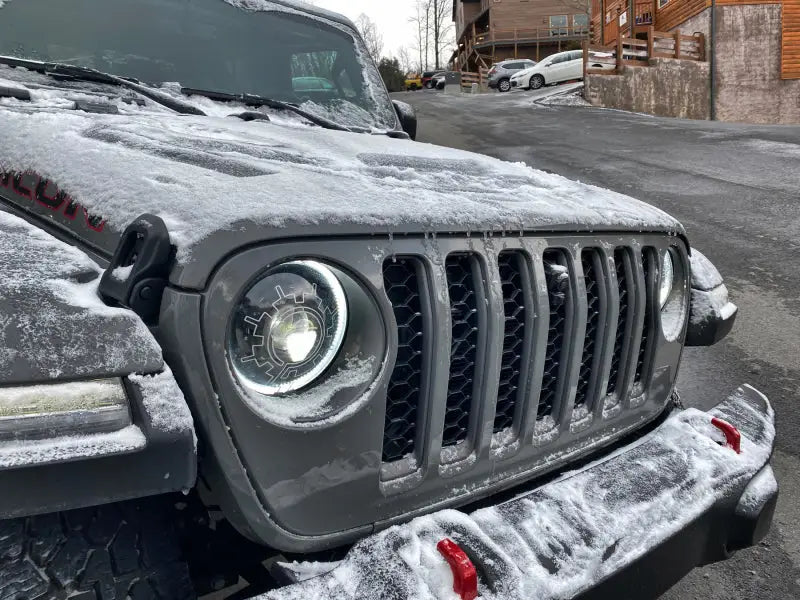 Oracle Lighting 18-22 Jeep Wrangler JL / 20-22 Gladiator JT Oculus Bi-LED Projector Headlights - Truck & Automotive