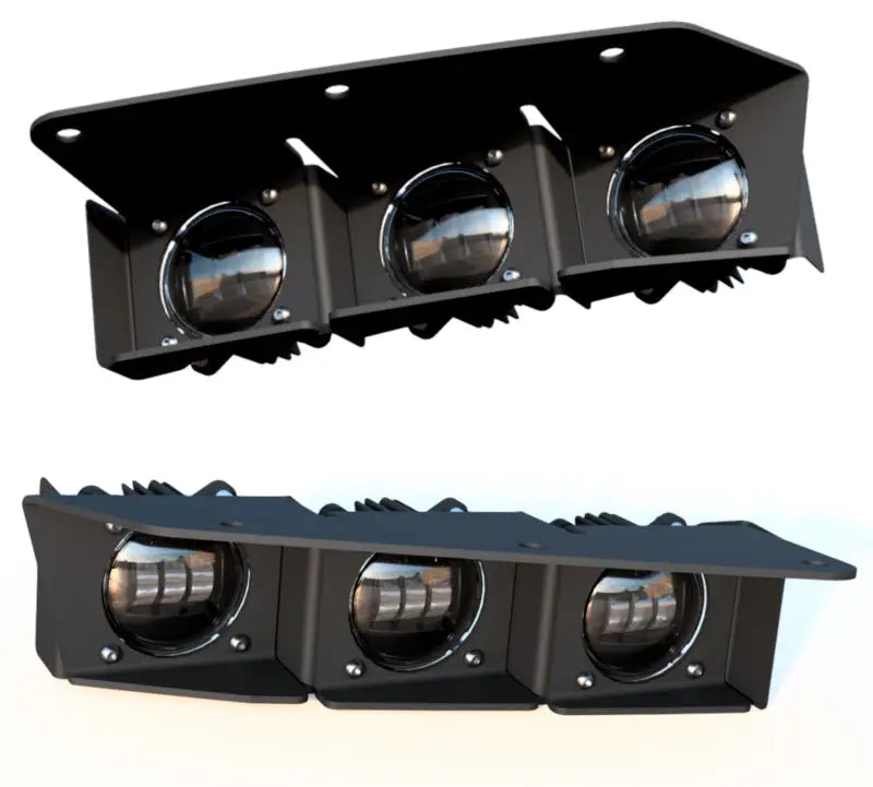 Triple LED light bar from ORACLE Lighting Ford Bronco fog light kit for steel bumper