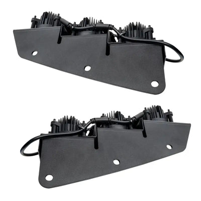 Black LED fog lights for Ford Bronco in ORACLE Lighting fog light kit