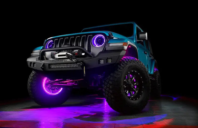 ORACLE Lighting LED Illuminated Wheel Rings - ColorSHIFT RGB + W - Truck & Automotive