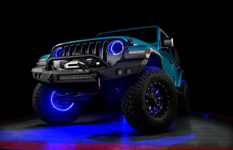 ORACLE Lighting LED Illuminated Wheel Rings - ColorSHIFT RGB + W - Truck & Automotive