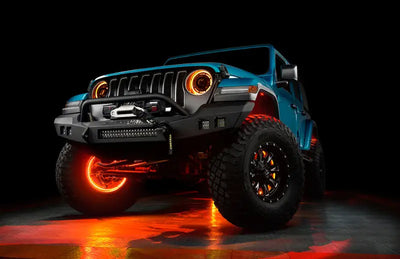 ORACLE Lighting LED Illuminated Wheel Rings - ColorSHIFT RGB + W - Truck & Automotive