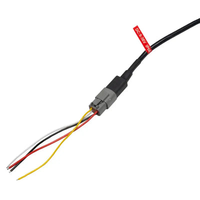 Electrical cable with connector and exposed wires for Oracle Lighting LED light bar