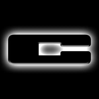 ORACLE Lighting Universal Illuminated LED Letter Badges - Matte Black Surface Finish - C - Truck & Automotive