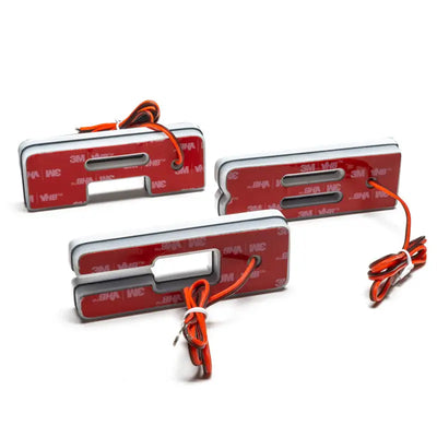 ORACLE Lighting Universal Illuminated LED Letter Badges - Matte White Surface Finish - O - Truck & Automotive