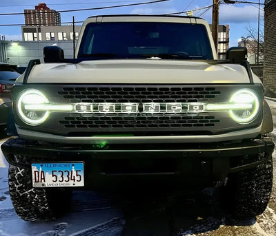 ORACLE Lighting Universal Illuminated LED Letter Badges - Matte White Surface Finish - R - Truck & Automotive