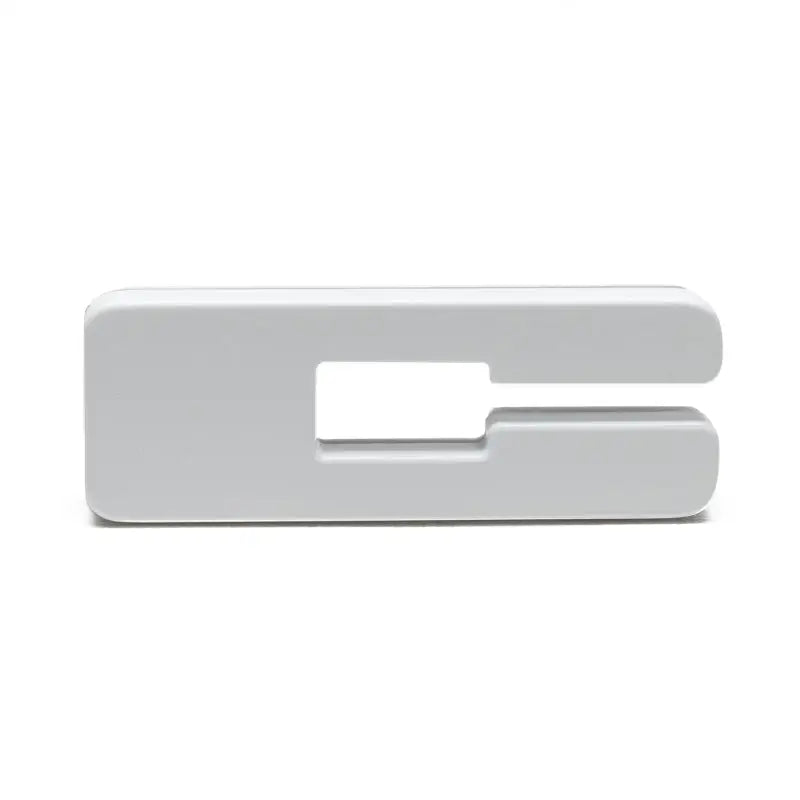 ORACLE Lighting Universal Illuminated LED Letter Badges - Matte White Surface Finish - C - Truck & Automotive
