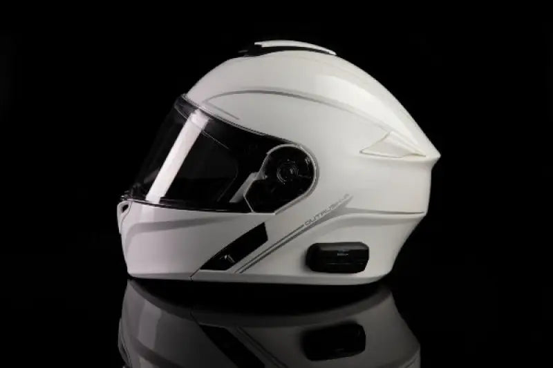 OUTRUSHR-GW00M3 Outrush R Flip Up Helmet Glossy White Md