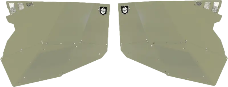 P141228RGG-728 Pro Armor Stealth Door Skins Ghost Grey Pol - RV and Auto Parts