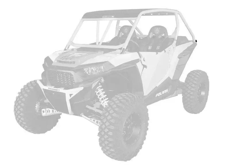 P141C025WH-133 Pro Armor Baja Cage W/V Intrusion White - RV and Auto Parts