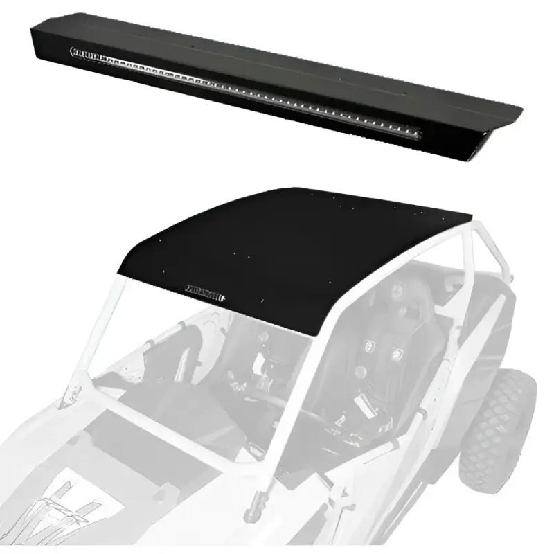 P141R123BL Pro Armor Asylum Roof W/ Light Bar Black - RV and Auto Parts