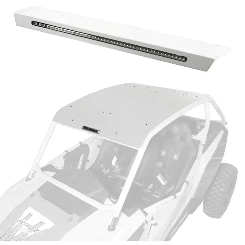 P141R123MW Pro Armor Asylum Roof W/ Light Bar Matte White - RV and Auto Parts
