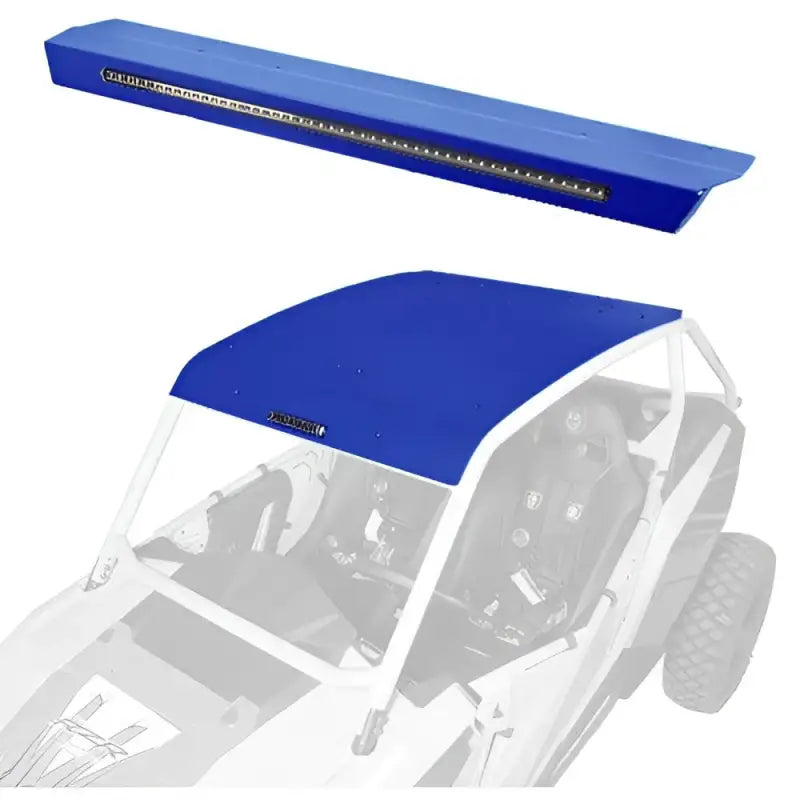 P141R123PB Pro Armor Asylum Roof W/ Light Bar Polaris Blue - RV and Auto Parts