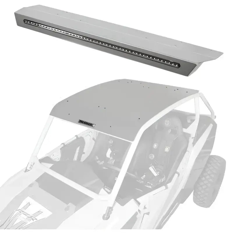 P141R123TS Pro Armor Asylum Roof W/ Light Bar Turbo Silver - RV and Auto Parts