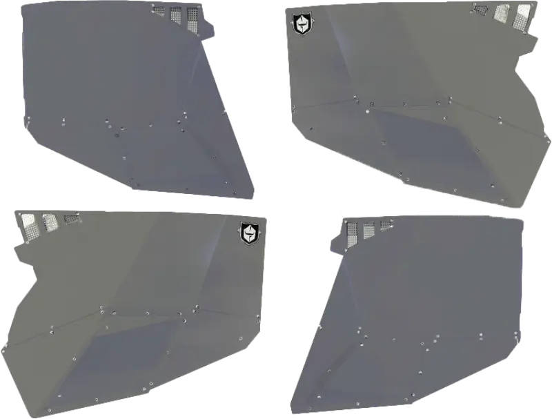 P144228SSM Pro Armor Stealth Door Alluminum Skins Sparkle Silver Metallic Pol - RV and Auto Parts